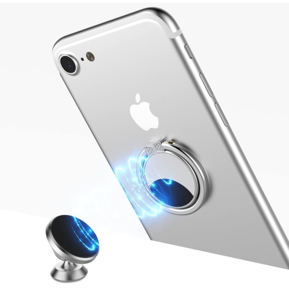 Phone ring holder with mirror (New, open box)